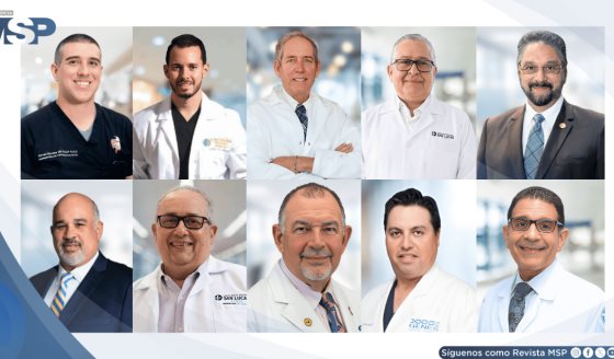 Los 10 hombres más influyentes en la salud actual Puertorriqueña 
