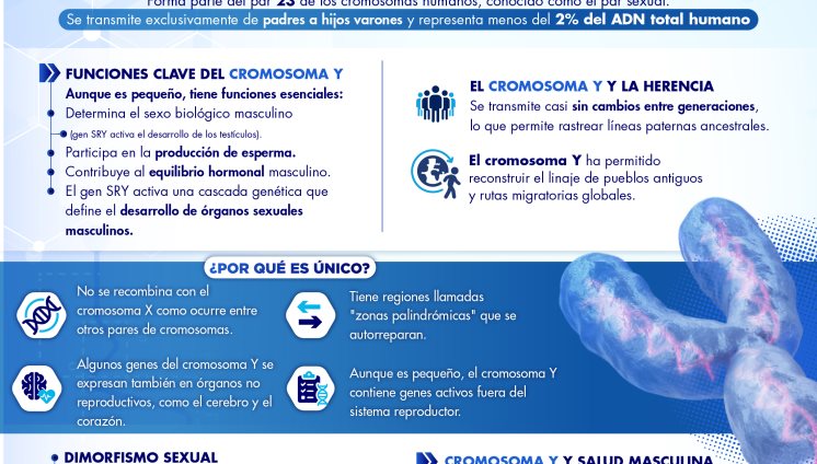 GENÉTICA MASCULINA:LO QUE DICE TU CROMOSOMA Y GENÉTICA MASCULINA:LO QUE DICE TU CROMOSOMA Y