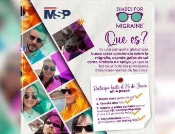 Shades for Migraine: ¿Cómo sumarse a la campaña por una mejor comprensión de la migraña?