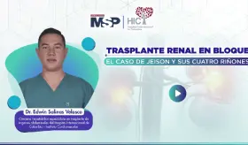 Trasplante renal en bloque: El caso de Jeison y sus cuatro riñones