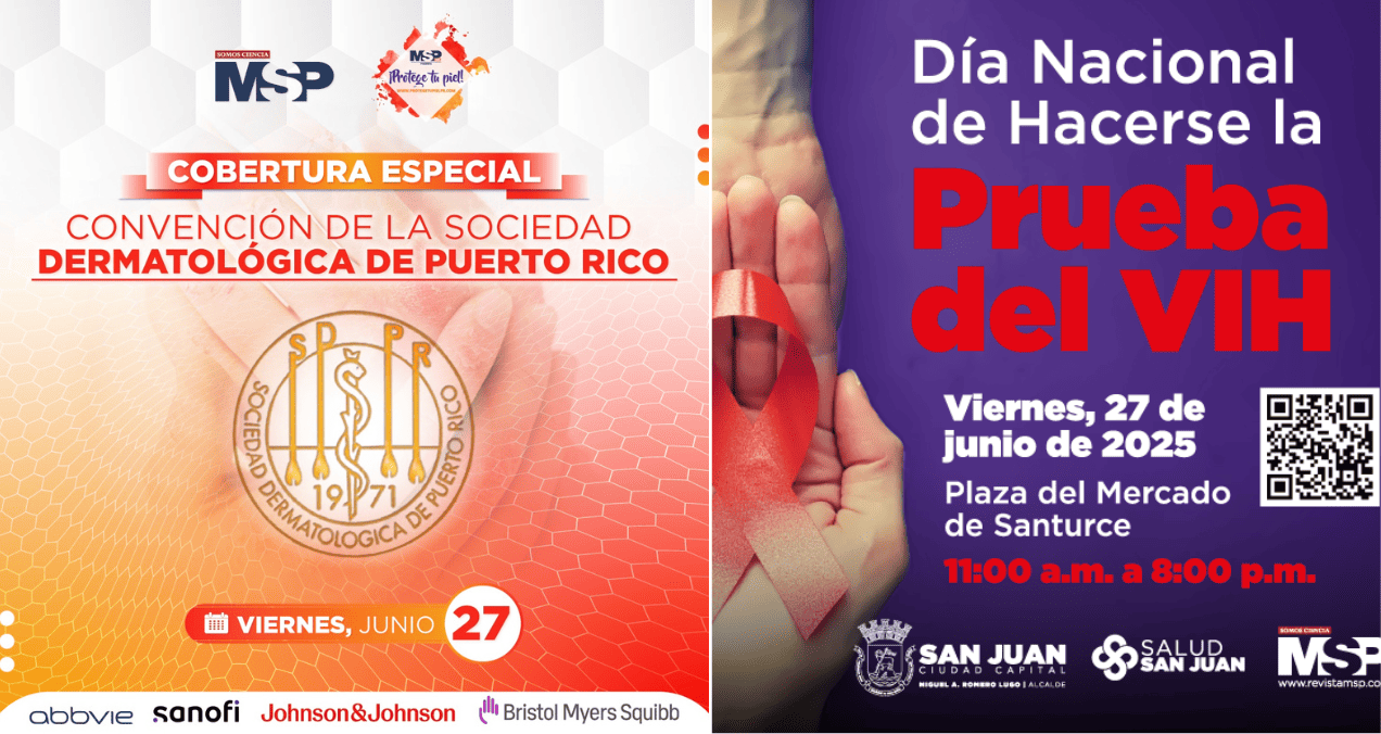 Puerto Rico será sede de pruebas de VIH y convención dermatológica en dos escenarios clave de salud