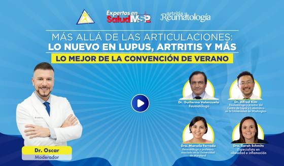 Más allá de las articulaciones: Lo nuevo en lupus, artritis y más.