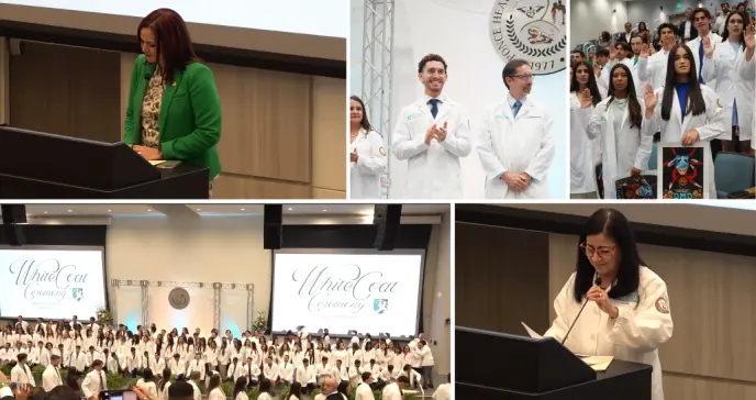 162 nuevos futuros médicos reciben su Bata Blanca en PHSU y marcan el inicio de la Clase de Medicina 2029