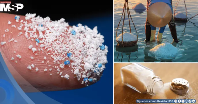 Científicos detectan microplásticos en la sal: llegarían del mar, del aire y terminan en tu cuerpo 