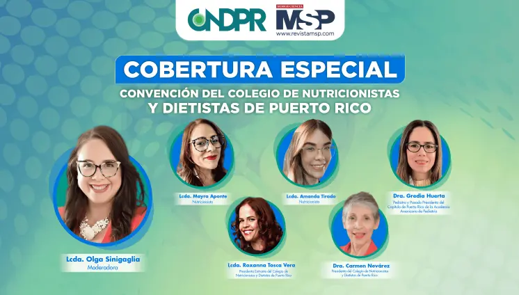 Puerto Rico se une por la nutrición: arranca la 50ma Convención del Colegio de Nutricionistas y Dietistas