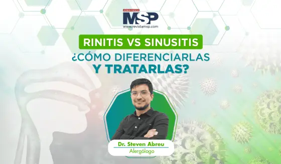 Rinitis VS sinusitis: ¿Cómo diferenciarlas y tratarlas?