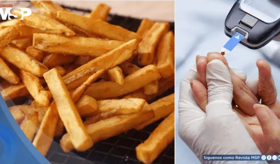 Comer papas fritas tres veces por semana aumenta 20% el riesgo de diabetes tipo 2: estudio