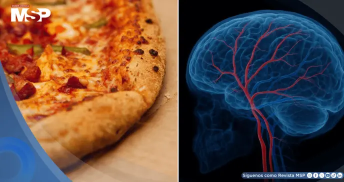 Descubren que una sola pizza a la semana podría alterar el flujo sanguíneo cerebral: Estudio