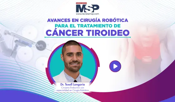 Avances en cirugía robótica para el tratamiento de cáncer tiroideo