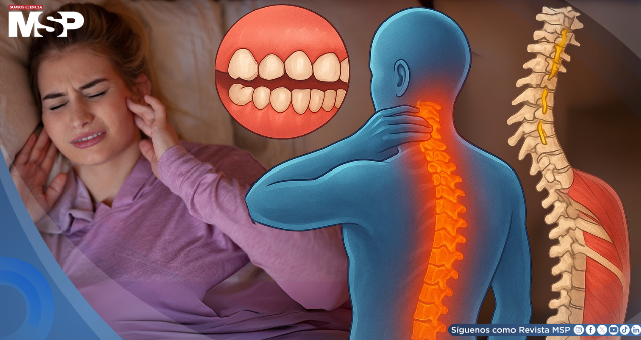 ¿Aprietas los dientes sin darte cuenta? El bruxismo afectaría tu cuello, espalda, abdomen y postura