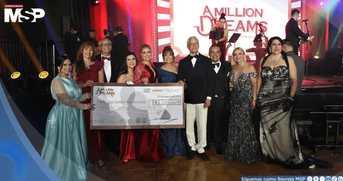 La Sociedad Americana Contra el Cáncer de Puerto Rico recaudó $1 millón en su Grand Gala Anual