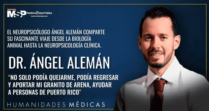 No solo podía quejarme, podía regresar y aportar mi granito de arena, ayudar a personas de Puerto Rico