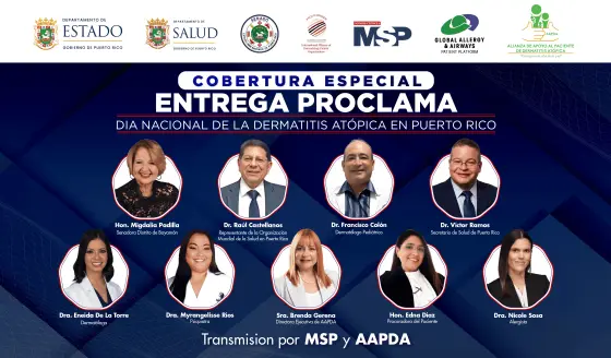 Establecerán en Puerto Rico Día Nacional de la Dermatitis Atópica para promover educación y conciencia
