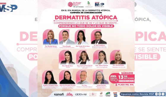 Presentan campaña del Día Mundial de Dermatitis Atópica: Comprendiendo lo que se ve y lo que se siente