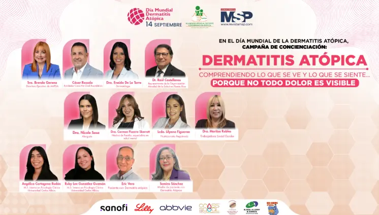 Presentan campaña del Día Mundial de Dermatitis Atópica: Comprendiendo lo que se ve y lo que se siente