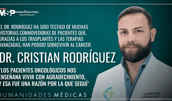 "Los pacientes oncológicos nos enseñan a vivir con agradecimiento, y esa fue una razón por la que seguí