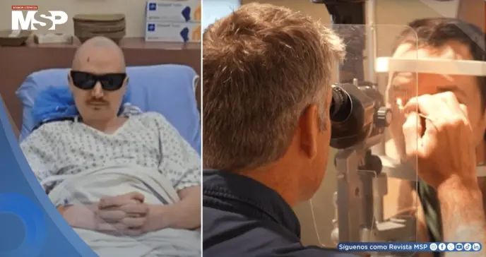 Hombre recupera la vista tras 20 años gracias a una cirugía que le implantó su propio diente en el ojo