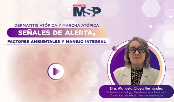 Dermatitis atópica y marcha atópica: Señales de alerta, factores ambientales y manejo integral