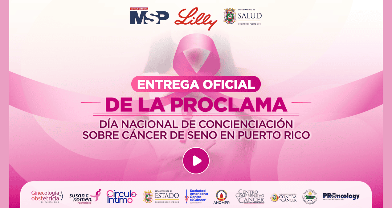 Puerto Rico establecerá el Día Mundial contra el Cáncer de Seno con proclama histórica