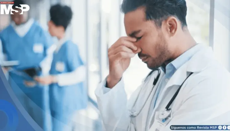 Más de la mitad de los médicos presentaría síntomas de burnout: agotamiento profesional en altos niveles