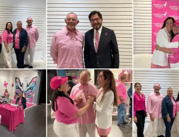 Puerto Rico se vistió de rosa en el Pink Day: Educación y esperanza para mujeres con cáncer de seno