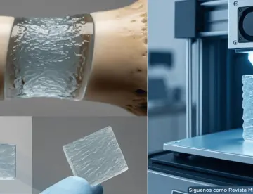 Científicos crean biovidrio impreso en 3D que regenera huesos sin necesidad de injertos