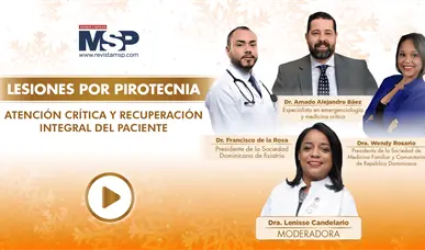 Lesiones por pirotecnia: Atenci&oacute;n cr&iacute;tica y recuperaci&oacute;n integral del paciente