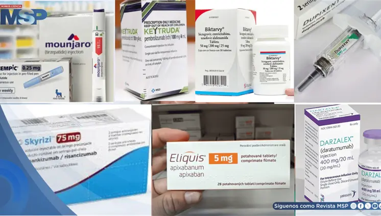 Los 7 medicamentos más vendidos del mundo en 2025: ¿Cuáles fueron y para qué sirven? Los 7 medicamentos más vendidos del mundo en 2025: ¿Cuáles fueron y para qué sirven?