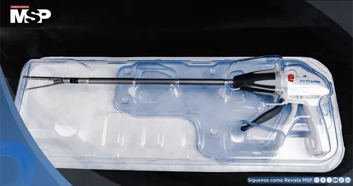 Desarrollan primera endograpadora con angulaci&oacute;n de 90 grados para cirug&iacute;a pulmonar