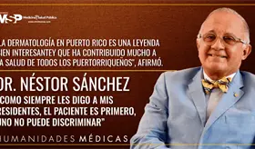 "Como siempre les digo a mis residentes, el paciente es primero, uno no puede discriminar, Dr. S&aacute;nchez