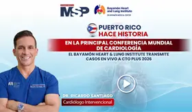 El Bayam&oacute;n Heart & Lung Institute transmite casos en vivo a CTO Plus 2026