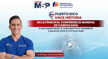 El Bayam&oacute;n Heart & Lung Institute transmite casos en vivo a CTO Plus 2026