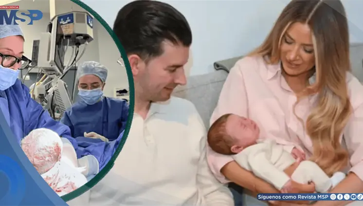 Primer bebé nacido tras trasplante de útero de donante fallecida Primer bebé nacido tras trasplante de útero de donante fallecida